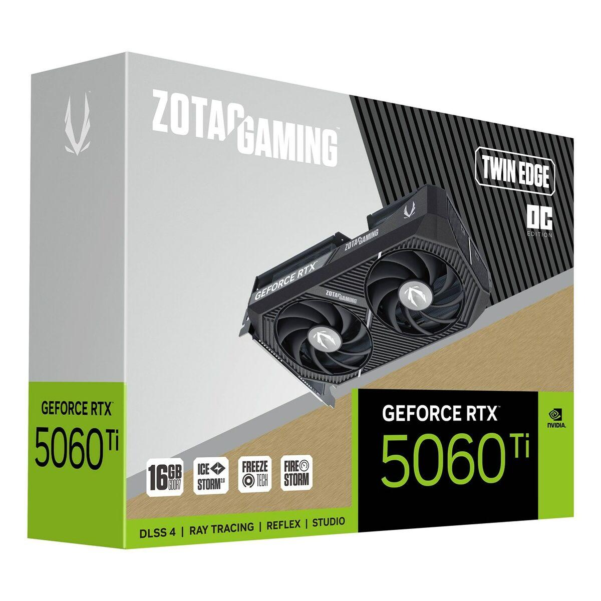 Tarjeta Gráfica Zotac ZT-B50620H-10M geforce rtx 5060 ti 16 GB