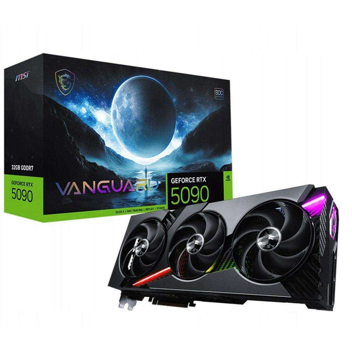 Tarjeta Gráfica MSI RTX 5090 32G VANGUARD SOC nvidia geforce rtx 5090 32 GB