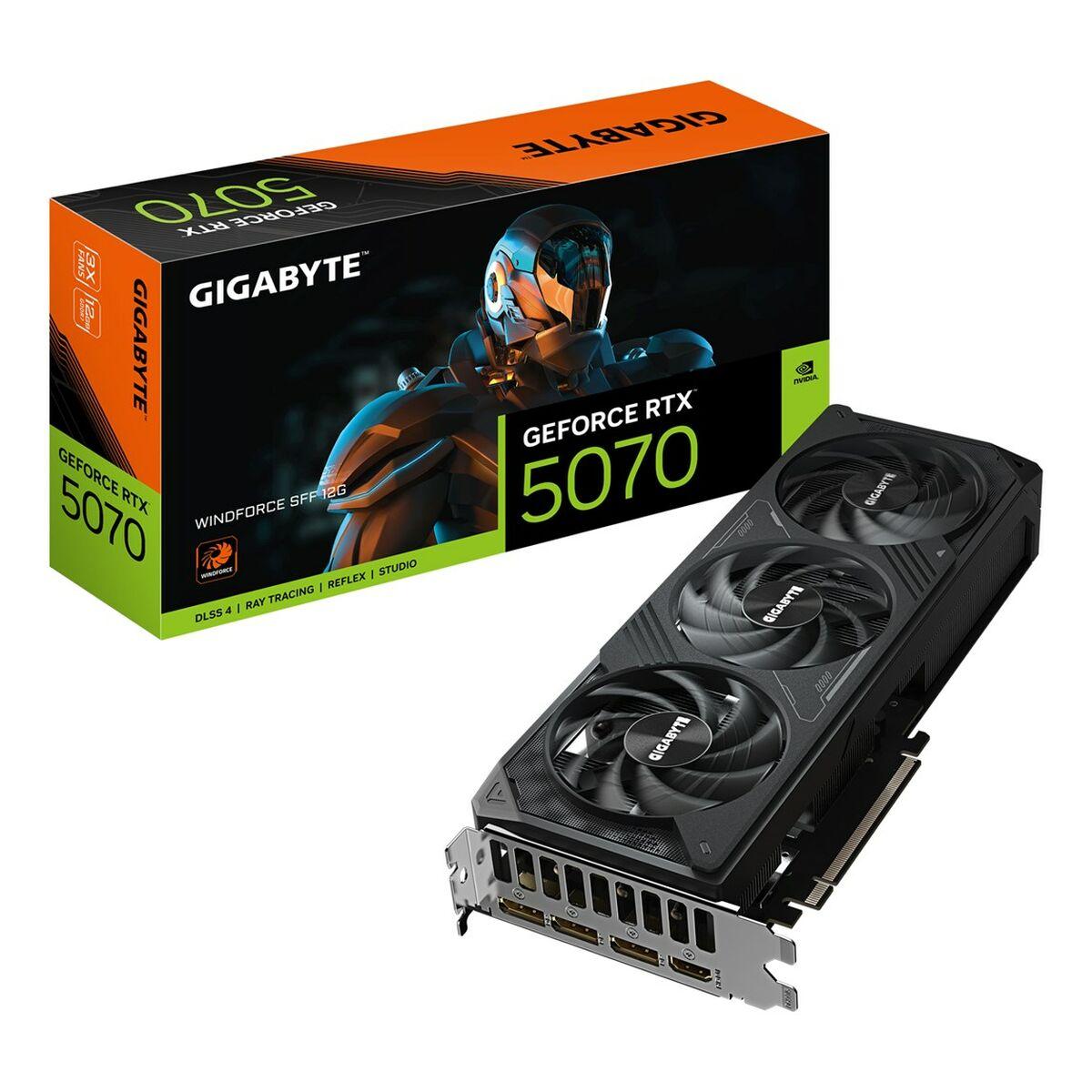 Tarjeta Gráfica Gigabyte GV-N5070WF3-12GD nvidia geforce rtx 5070 12 GB
