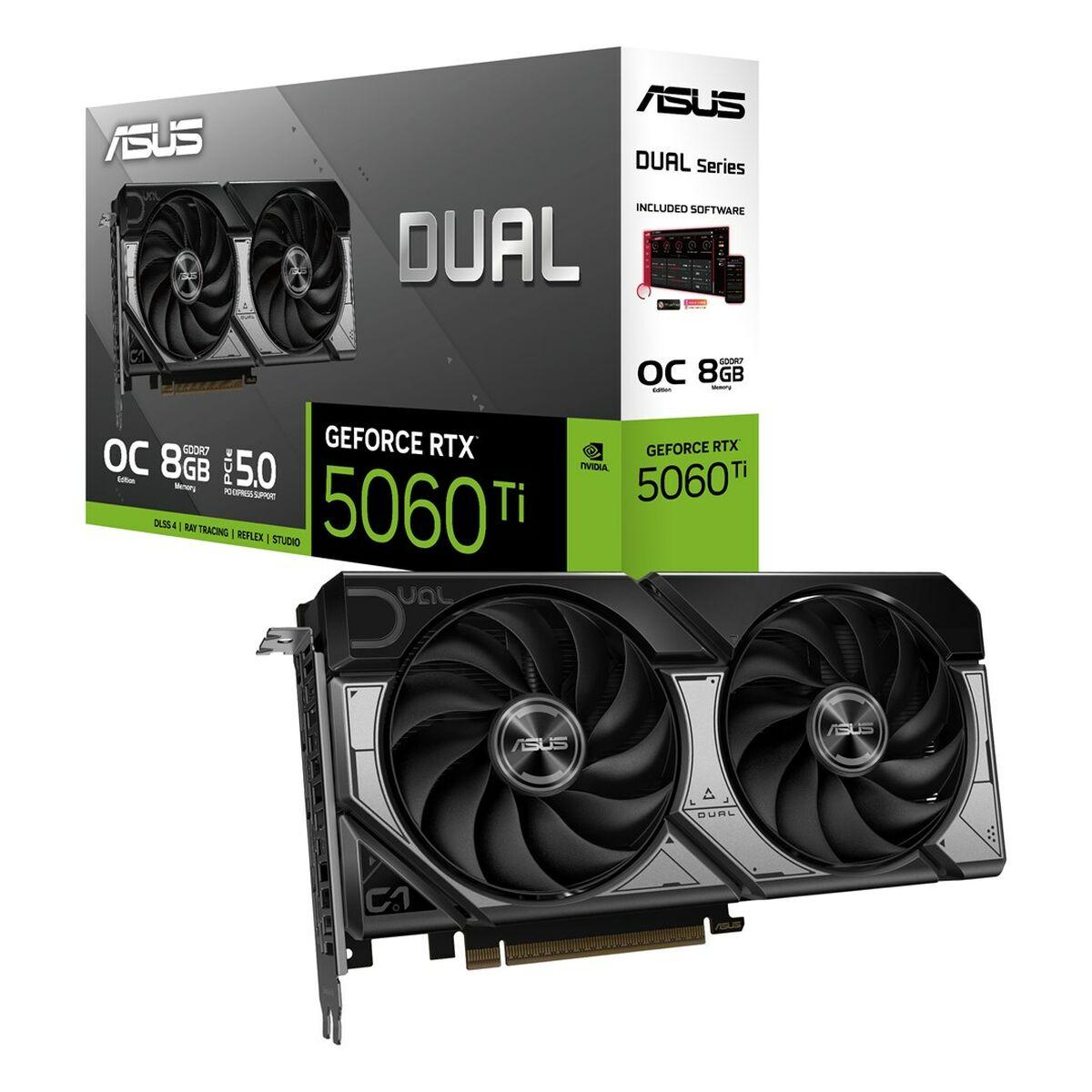 Tarjeta Gráfica Asus 90YV0MP2-M0NA00 geforce rtx 5060 ti 8 GB