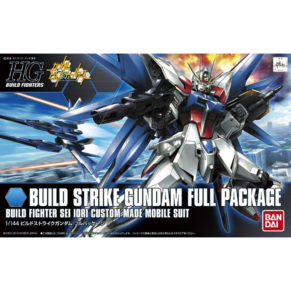 Figura Coleccionable Bandai HGBF 1/144 BUILD STRIKE GUNDAM FLIGHT FULL PACK Plástico (Plástico)