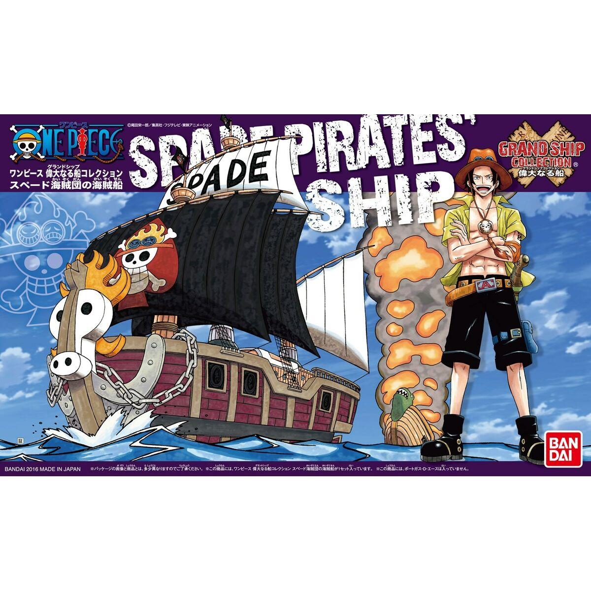 Figura Coleccionable One Piece GRAND SHIP COLLECTION SPADE PIRATES SHIP Plástico (Plástico)