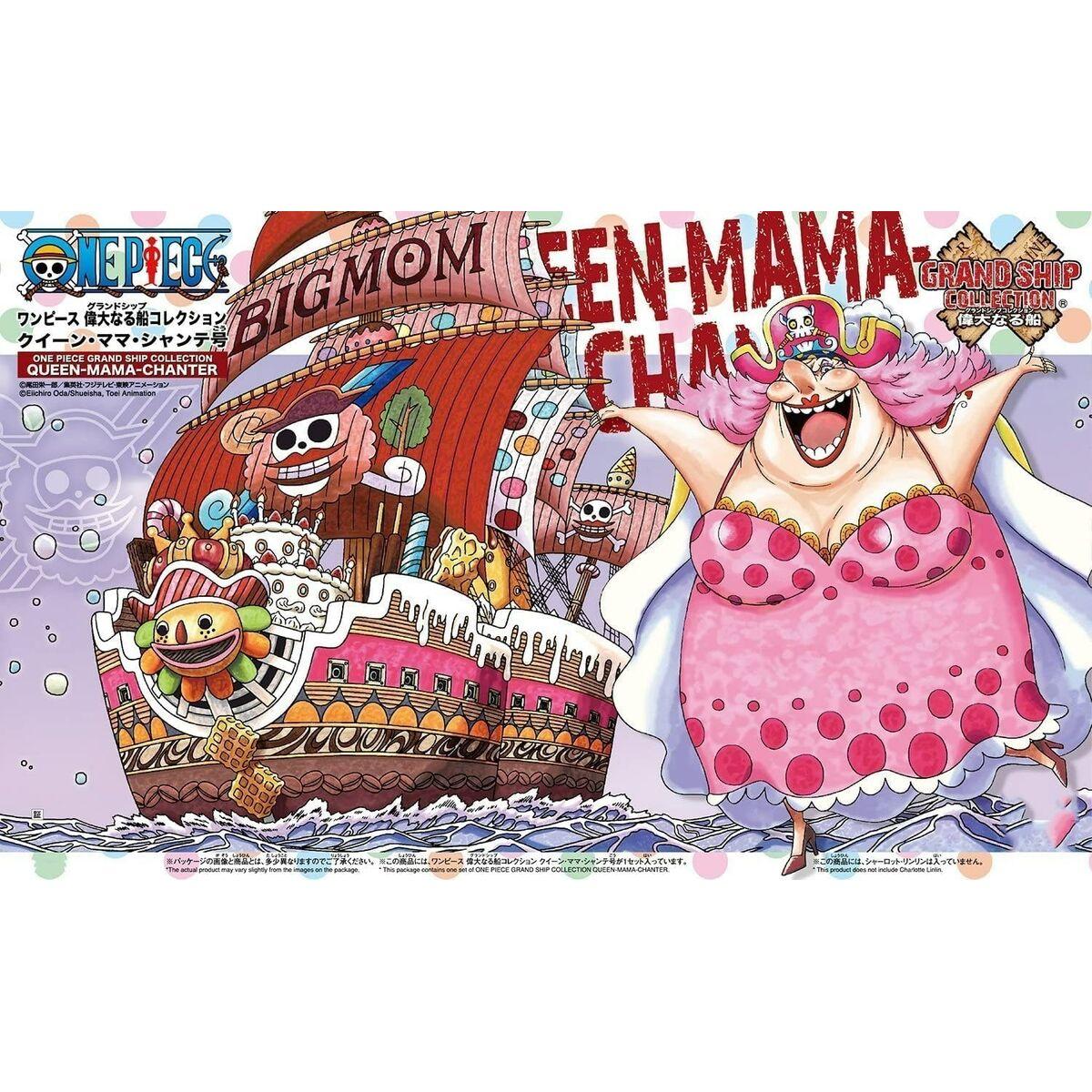 Figura Coleccionable One Piece GRAND SHIP COLLECTION QYEEN-MAMA-CHANTER Aluminio (Aluminio)