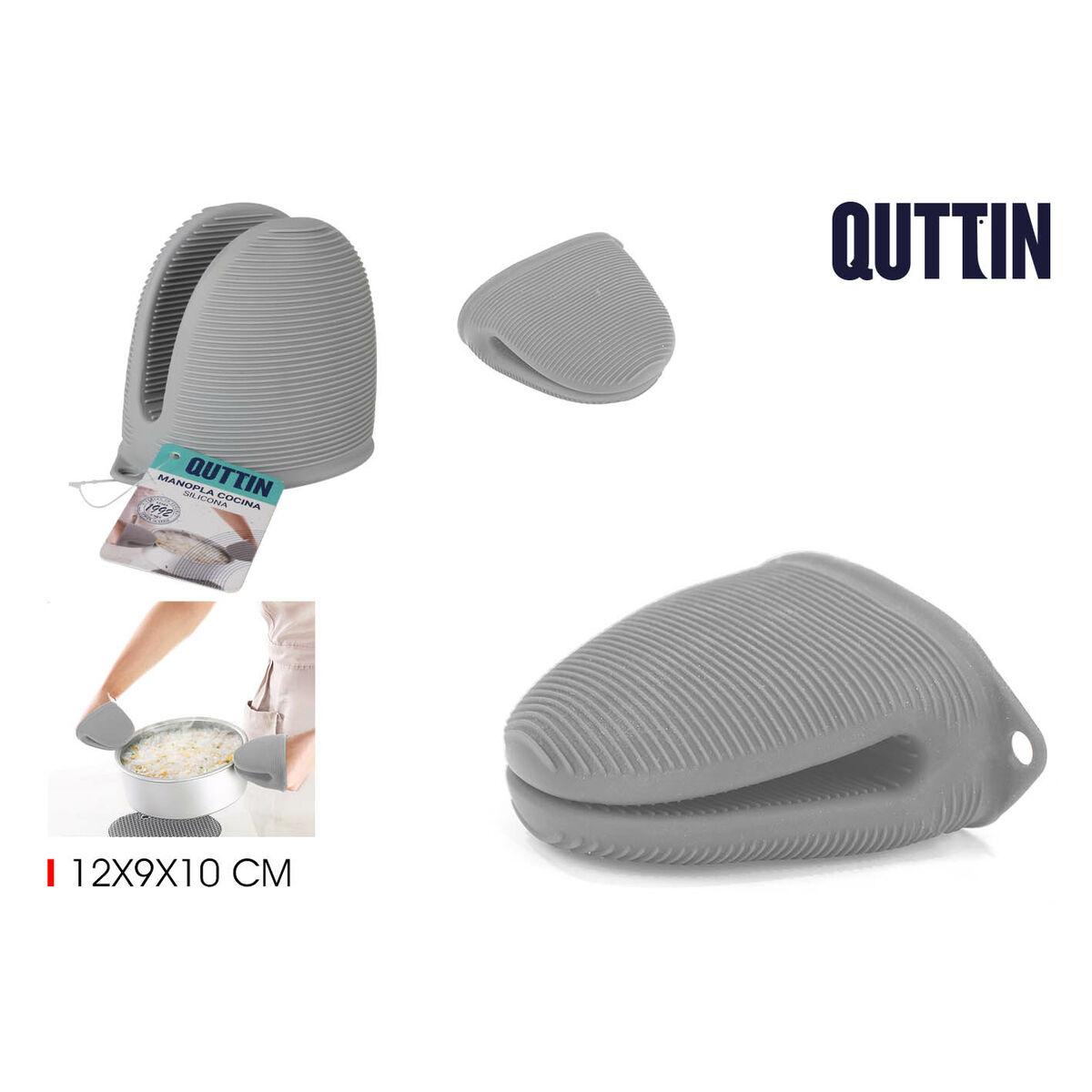 Manopla para Horno Quttin Silicona 12 x 9 x 10 cm (24 Unidades)
