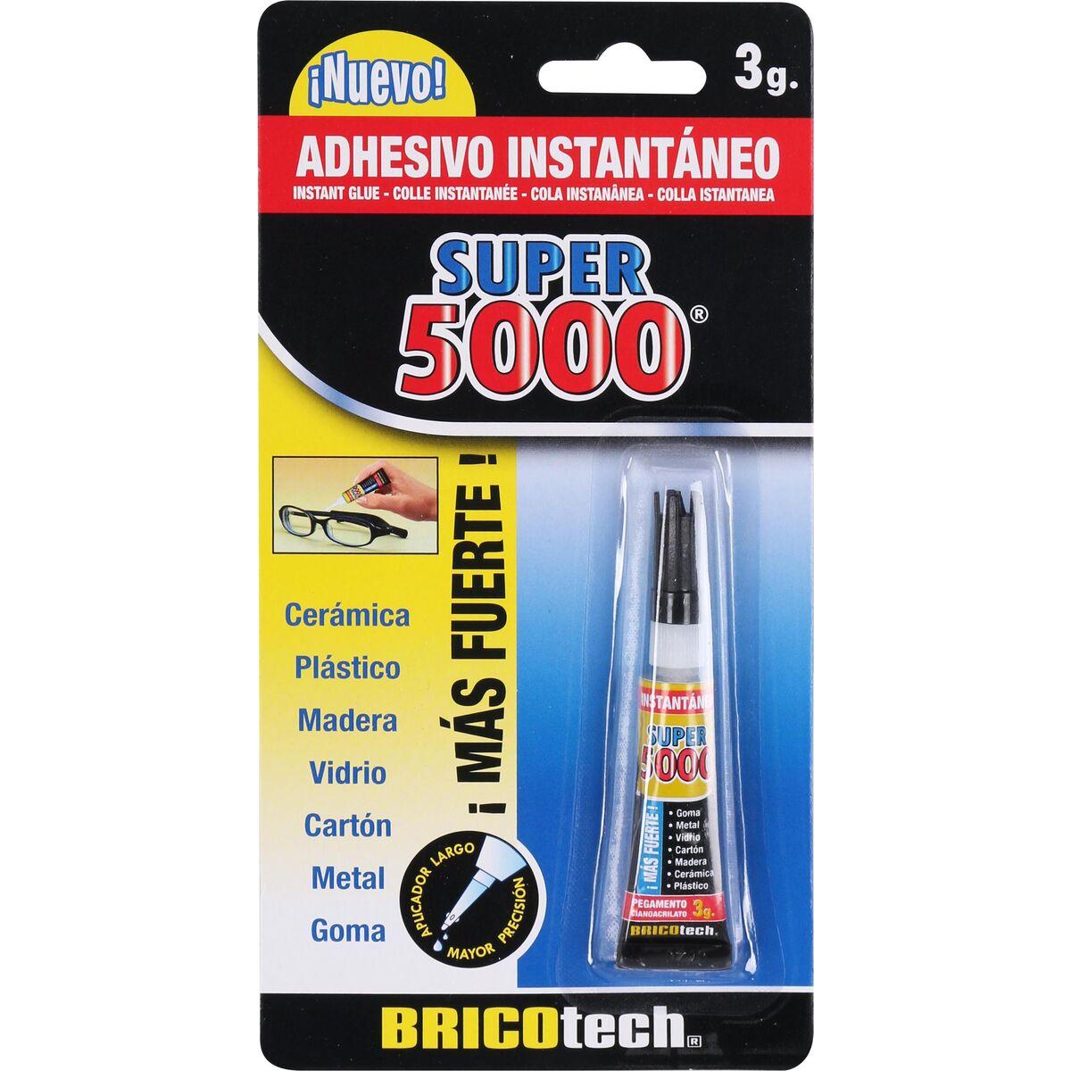 Adhesivo Instantáneo Bricotech Super 5000 3 g (36 Unidades)