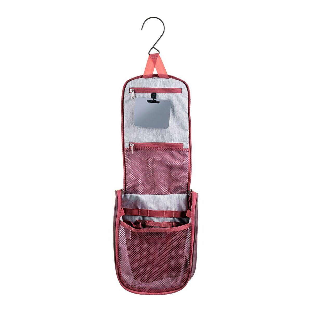 Neceser de Viaje Deuter Wash Center I Rojo Poliamida 18 x 22 x 8 cm