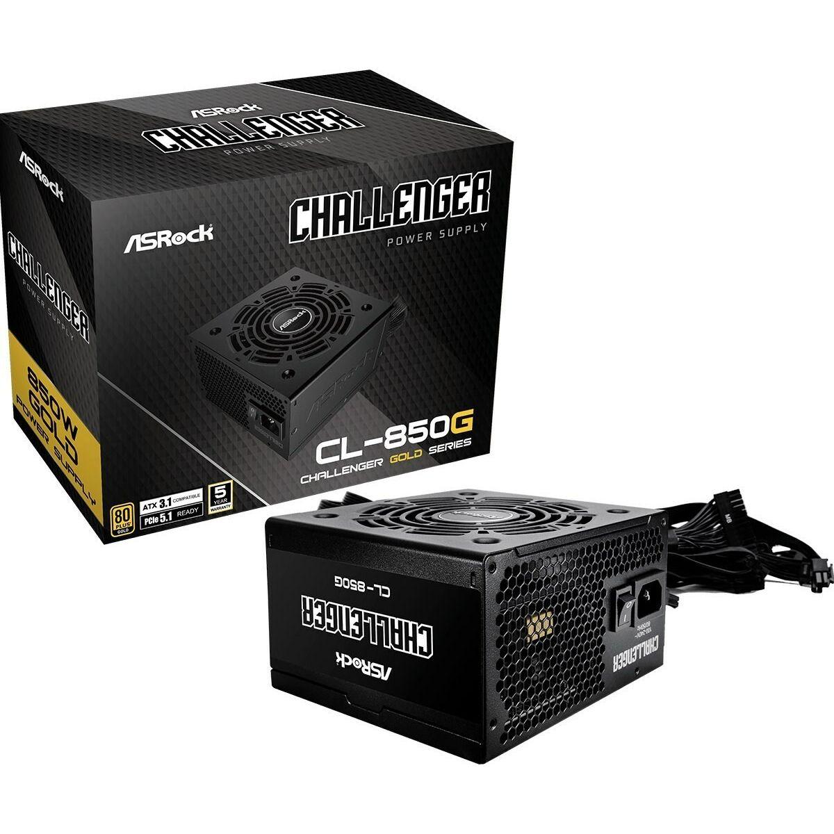 Fuente de Alimentación ASRock 90-UXC085-GNEAAA ATX 850 W 80 Plus Gold
