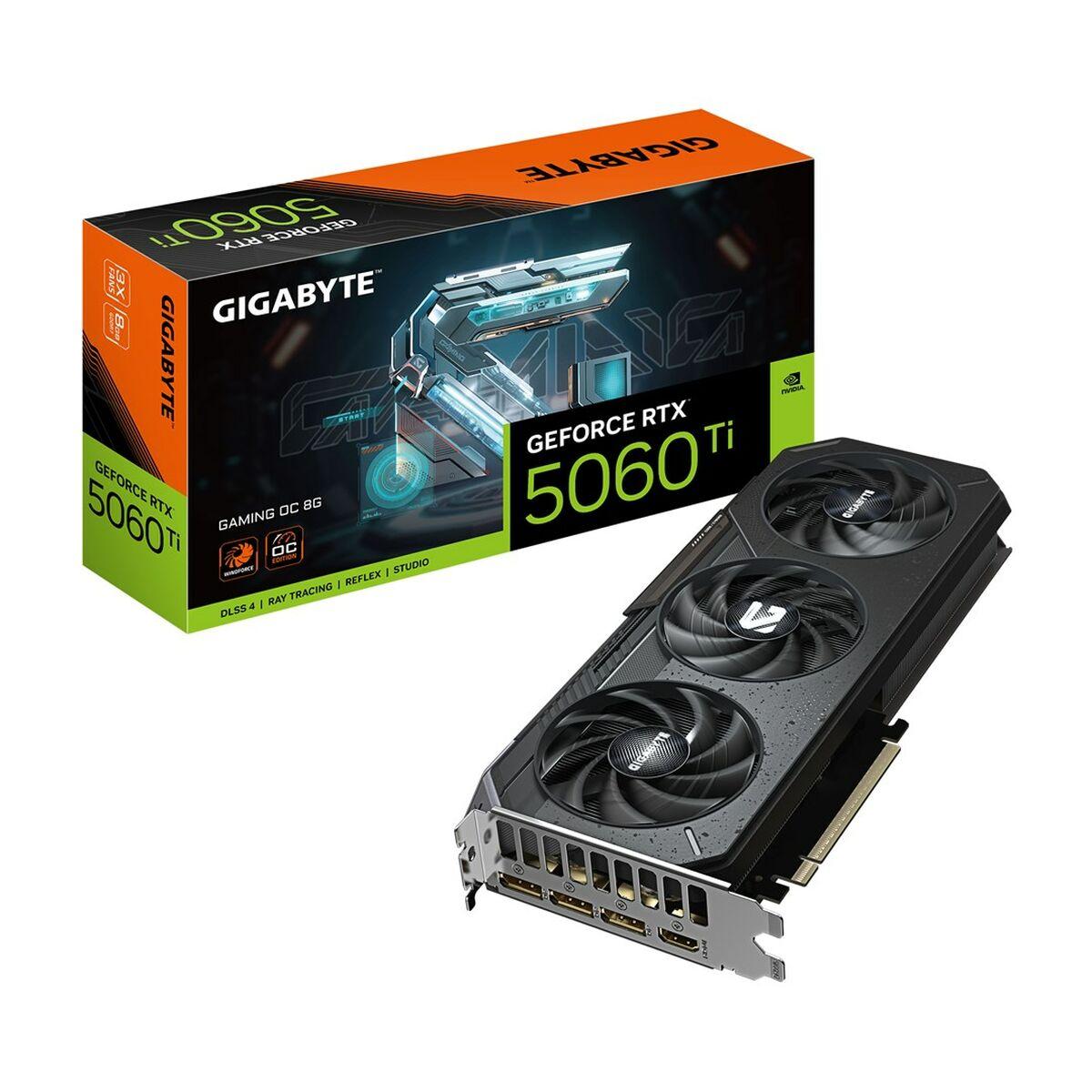 Tarjeta Gráfica Gigabyte GV-N506TGAMING OC-8GD geforce rtx 5060 ti 8 GB