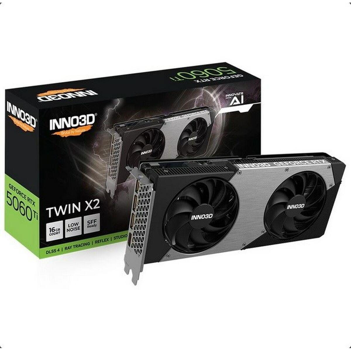 Tarjeta Gráfica INNO3D N506T2-16D7-191073N geforce rtx 5060 ti 16 GB