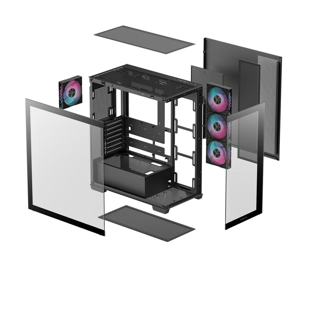 Caja Semitorre ATX DEEPCOOL R-CG580-BKADA4-G-1 Negro Multicolor