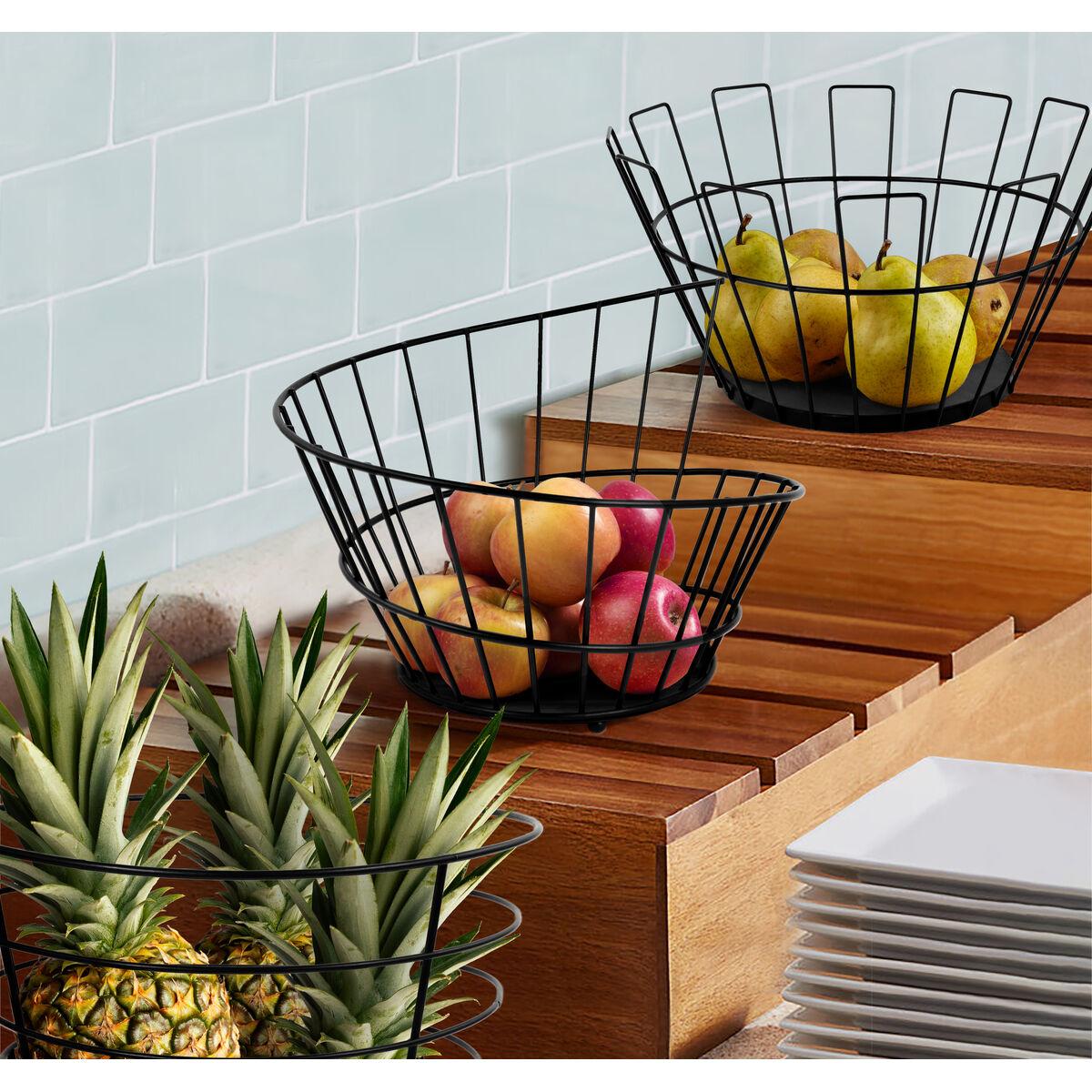 Frutero My Bar Metal 30 x 25 x 9 cm (6 Unidades)