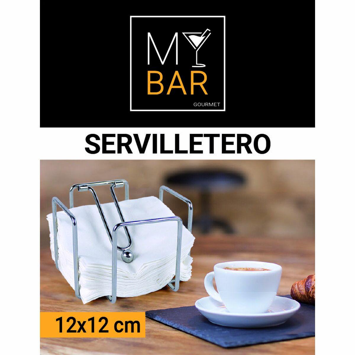 Servilletero My Bar 12 x 12 x 10 cm (12 Unidades)