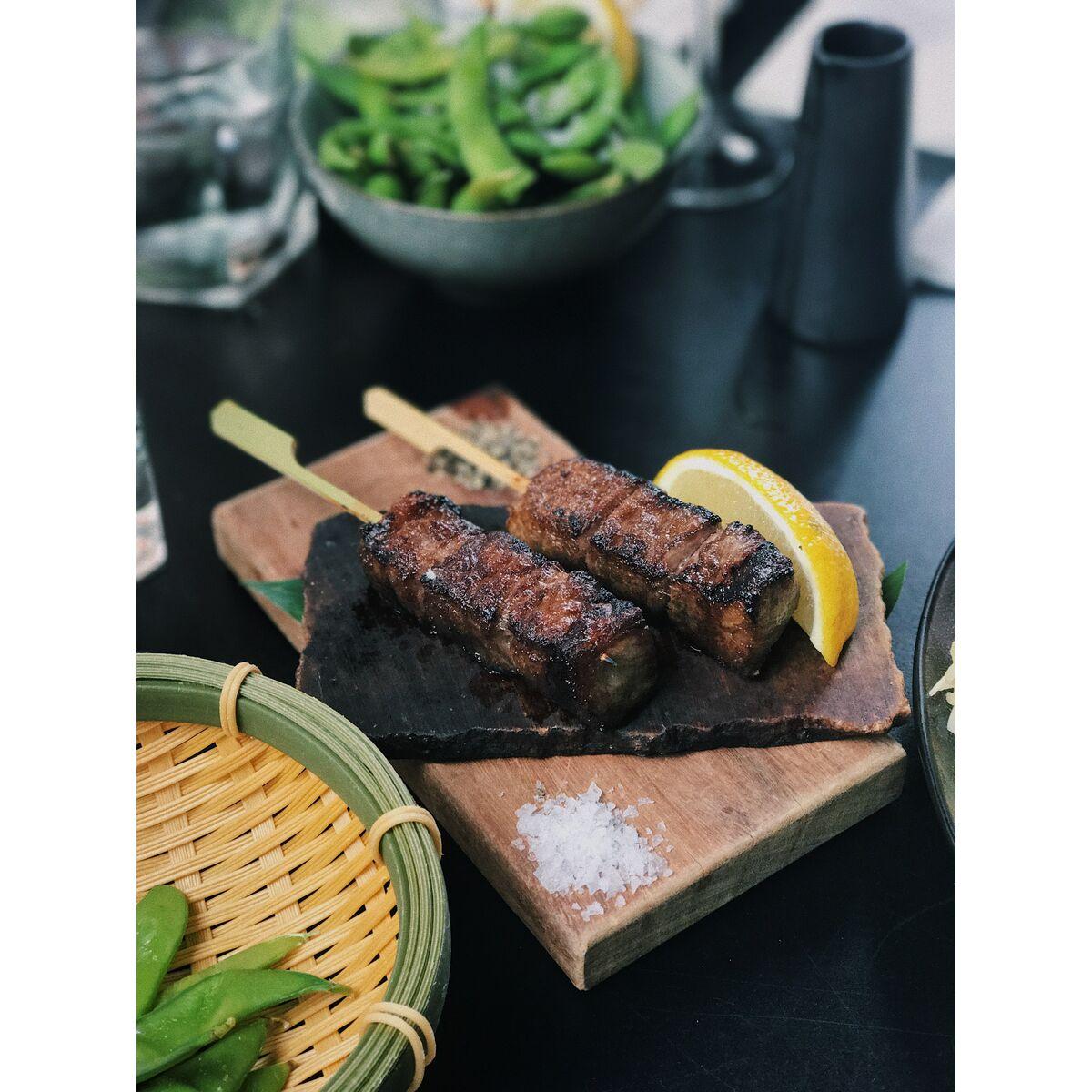 Pincho para aperitivo Algon Bambú 50 Piezas (24 Unidades)
