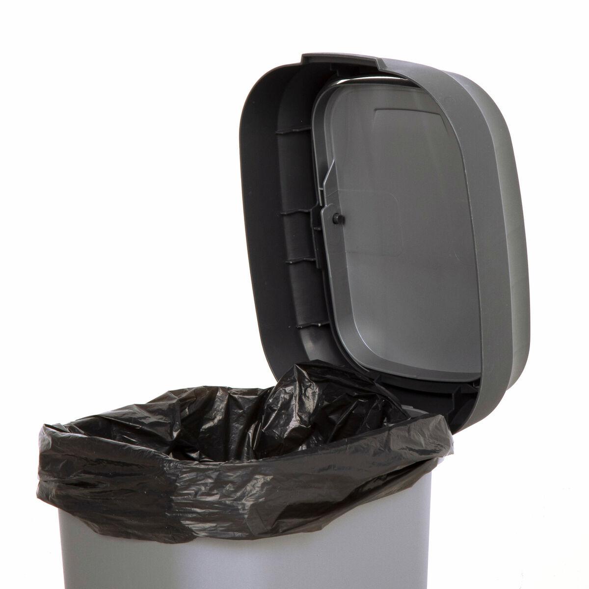 Cubo de basura Curver Gris oscuro Plástico 50 L (6 Unidades)