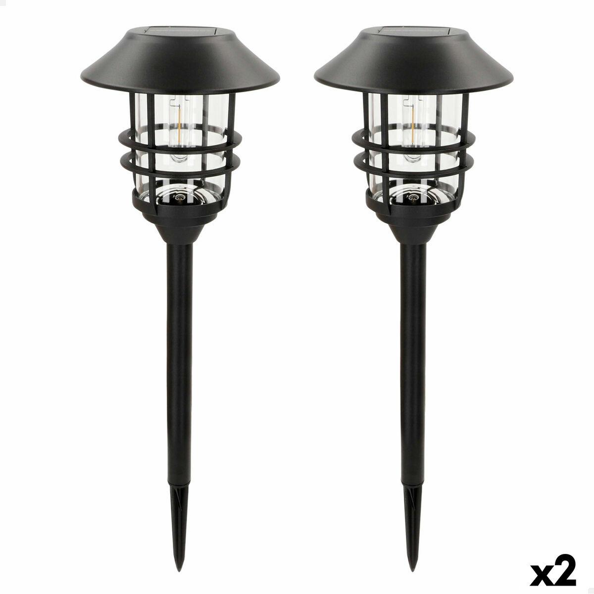 Lámpara solar Aktive 17 x 58 x 17 cm (2 Unidades)
