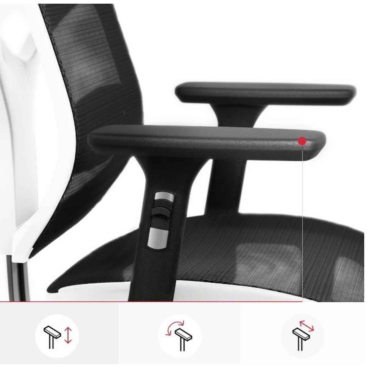 Silla Gaming Diablo Chairs Diablo V-BASIC Blanco Negro