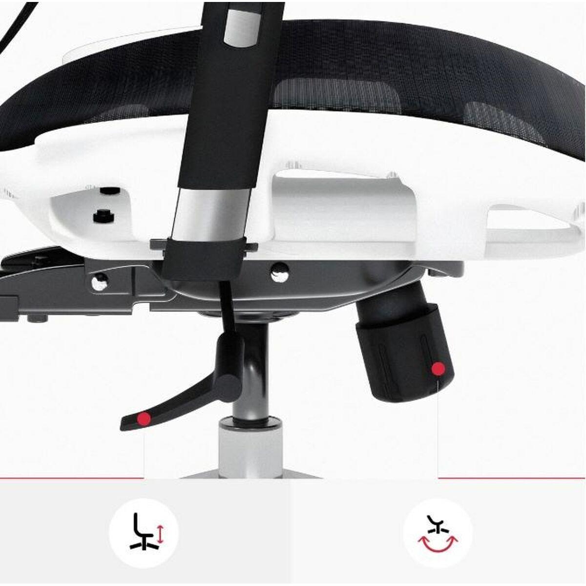 Silla Gaming Diablo Chairs Diablo V-BASIC Blanco Negro