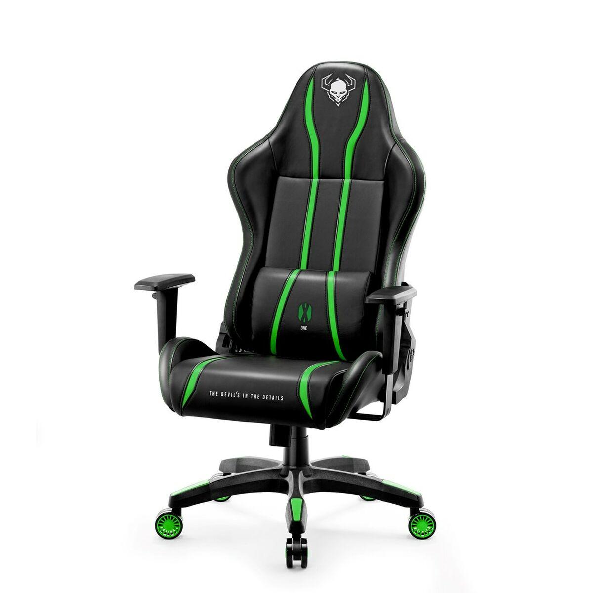 Silla Gaming Diablo Chairs Diablo X-One 2.0 Normal Size Negro Verde