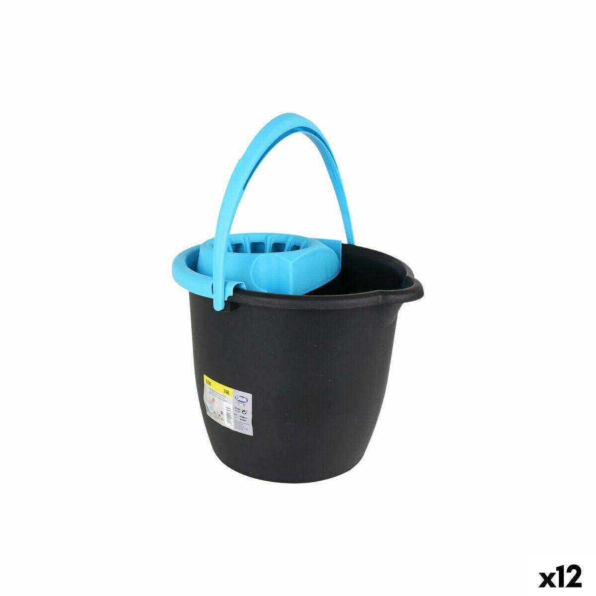 Cubo de Fregar Dem Eco 14 L ø 30,5 x 34 x 28 cm (12 Unidades)