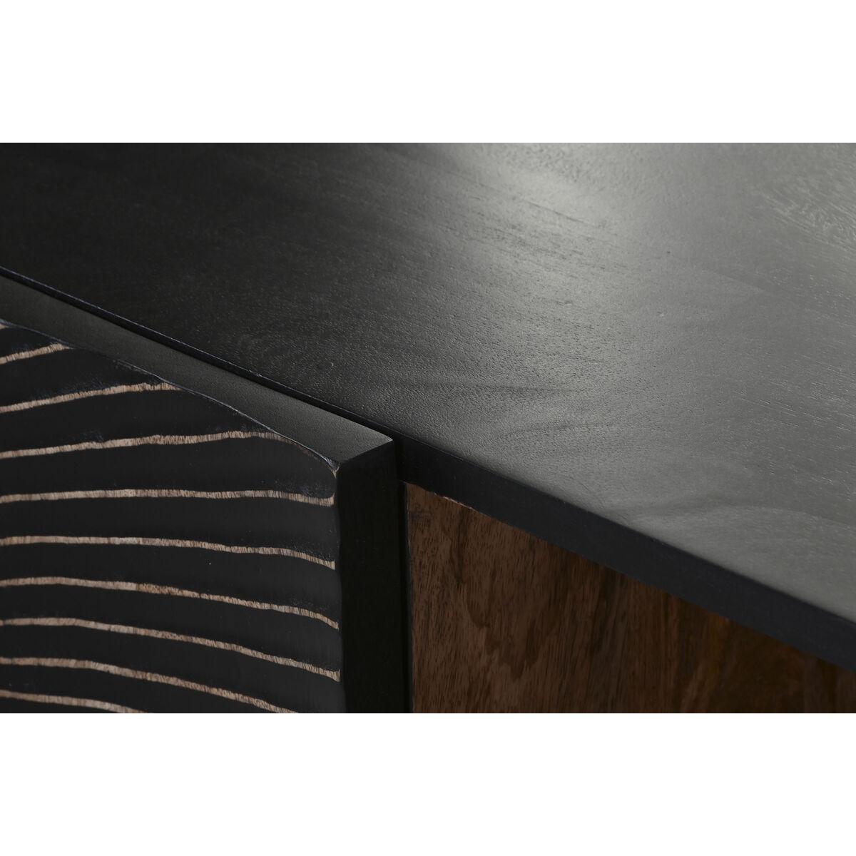Mueble de TV Home ESPRIT Negro 160 x 40 x 50 cm