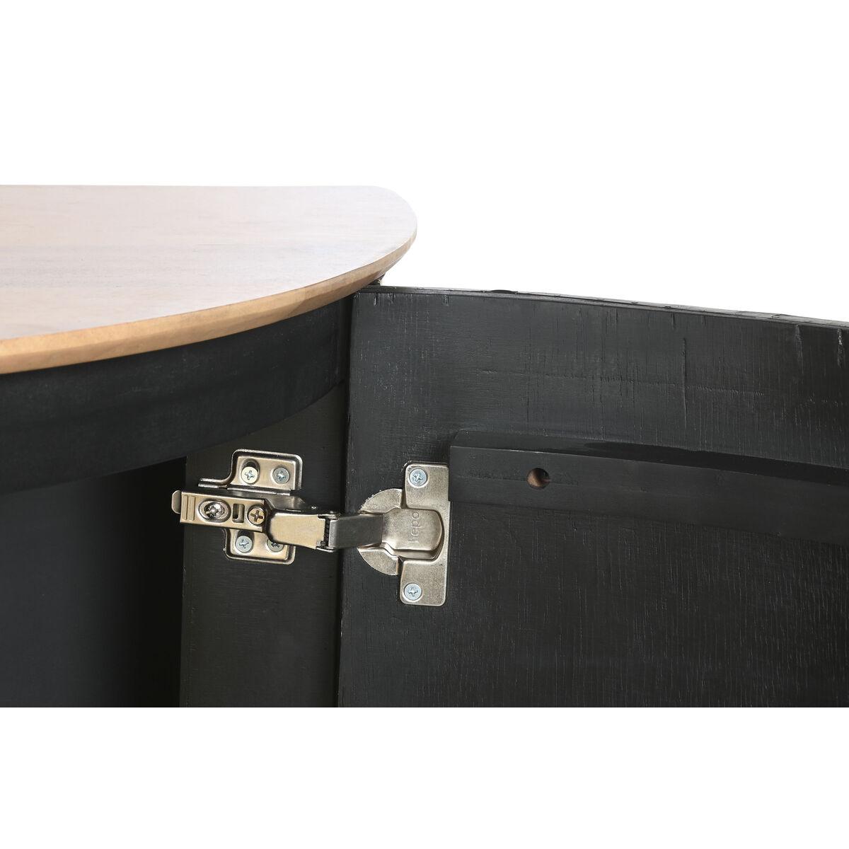 Aparador Home ESPRIT Dorado Latón Madera de mango 197 x 46 x 85 cm