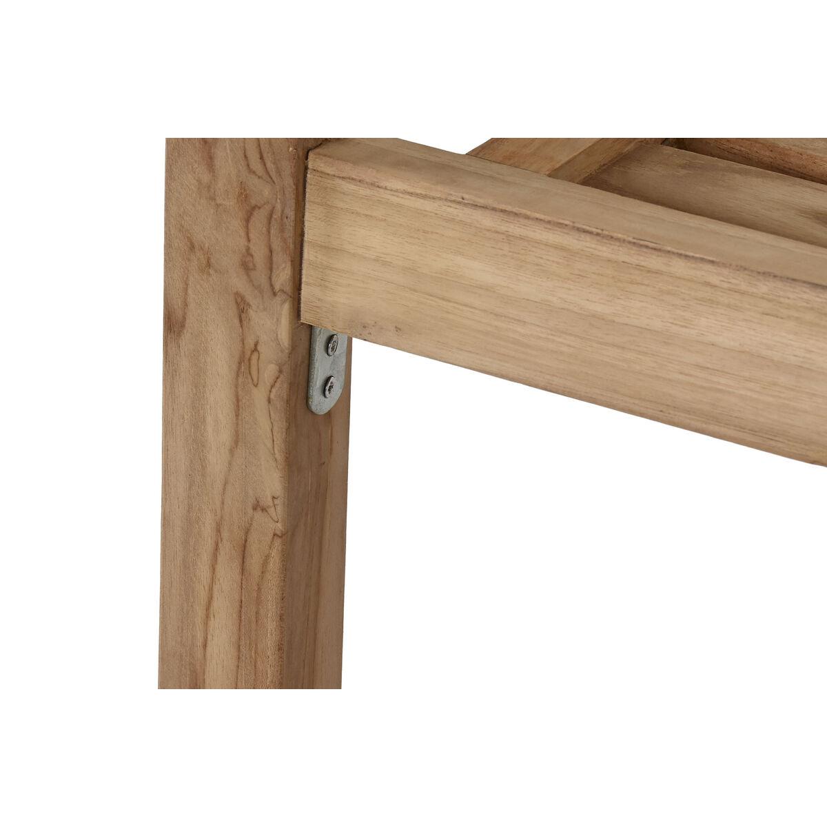 Silla de Jardín Home ESPRIT Marrón Teca 67 x 55 x 95 cm