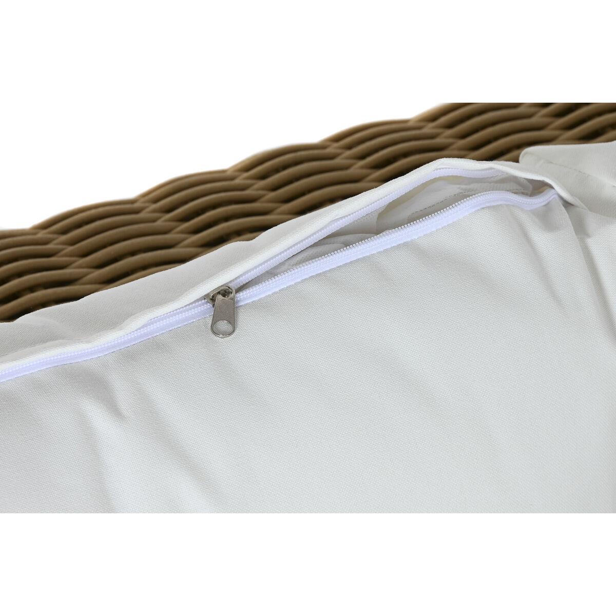 Sillón de jardín Home ESPRIT Beige Marrón claro 111 x 87 x 63 cm