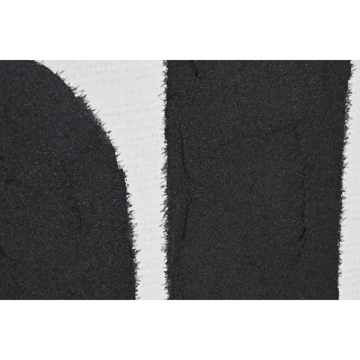 Cuadro Home ESPRIT Amor! Blanco Negro Moderno 103 x 4,5 x 143 cm
