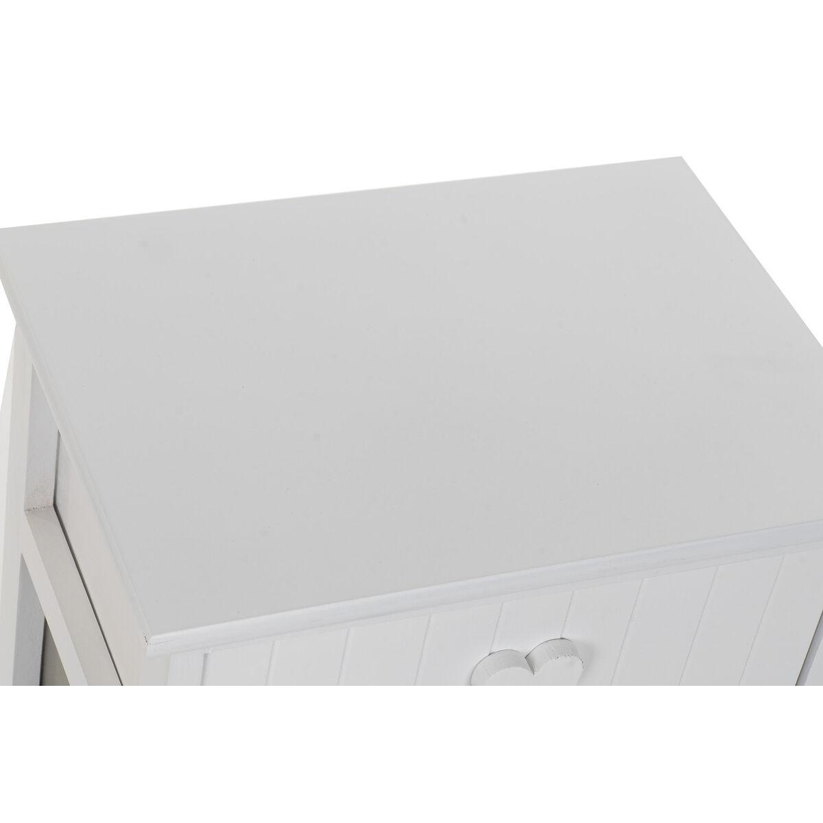 Cajonera Home ESPRIT Blanco Gris 40 x 29 x 58 cm
