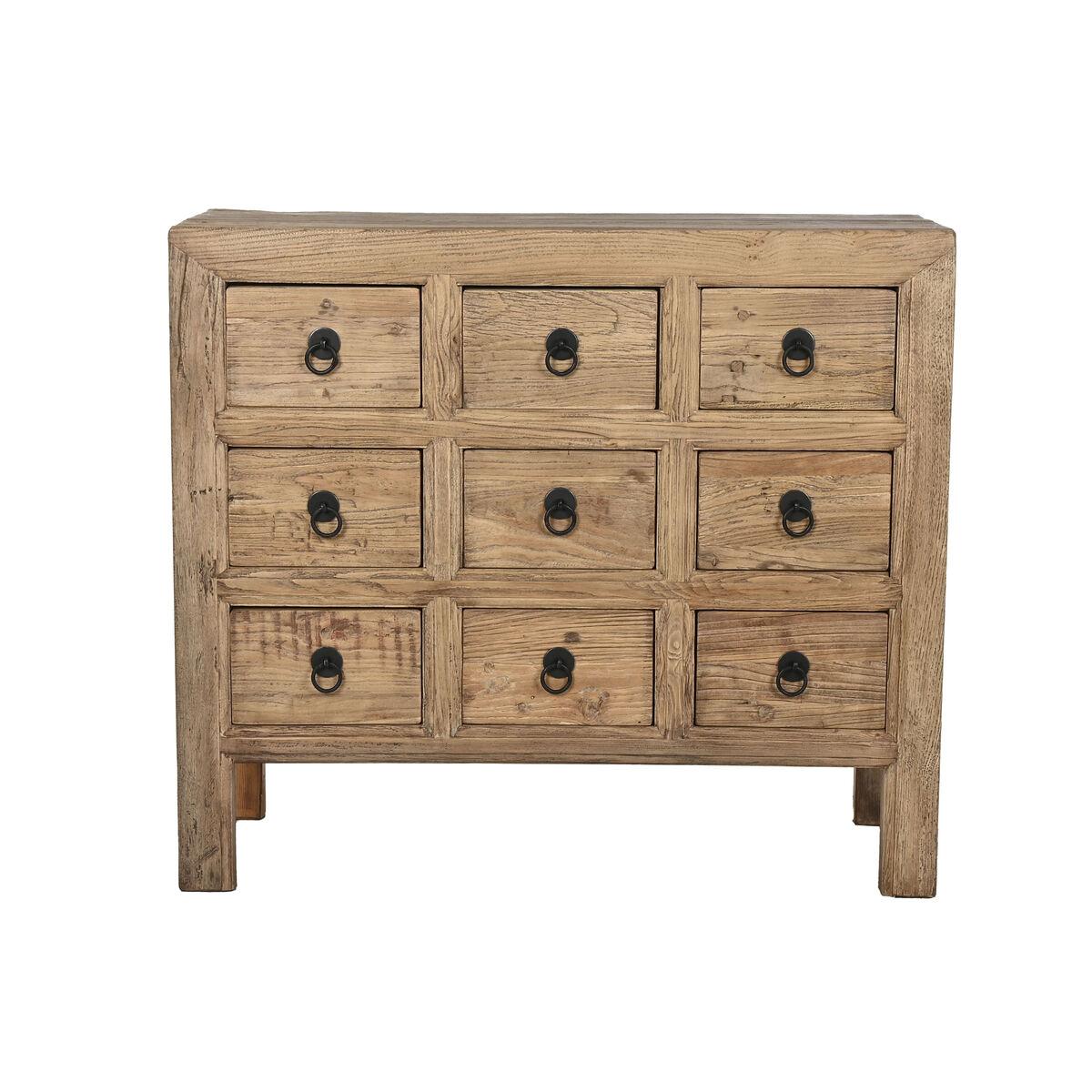 Cajonera Home ESPRIT Natural Oriental 97 x 40 x 86 cm