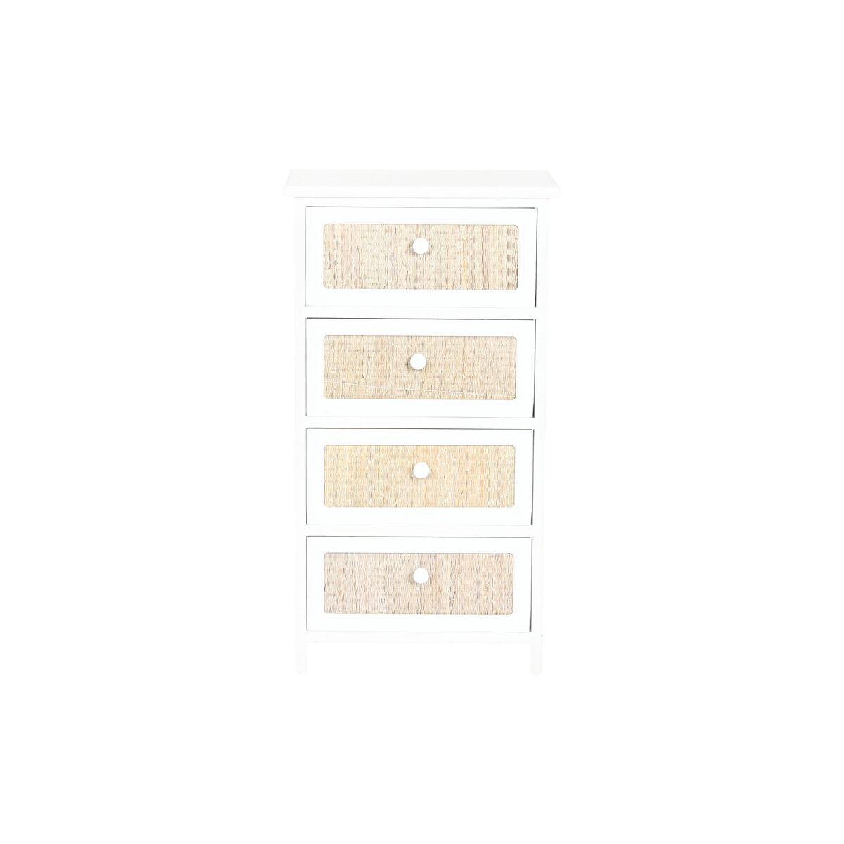 Cajonera Home ESPRIT Blanco Cottage Decapé 40 x 29 x 73 cm