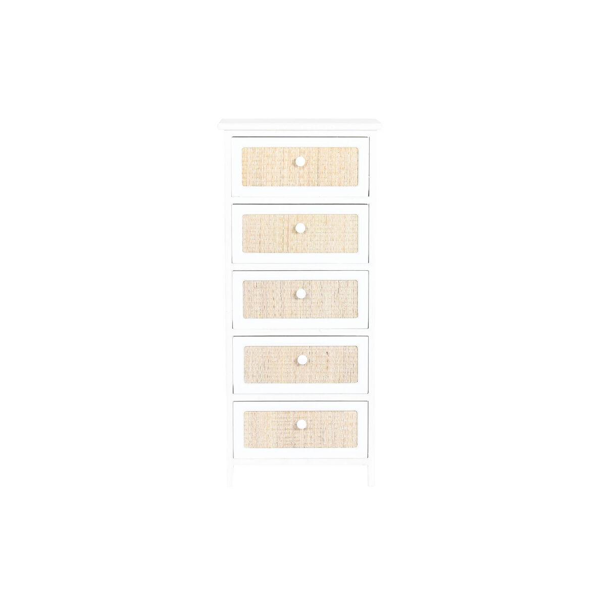 Cajonera Home ESPRIT Blanco Cottage Decapé 40 x 29 x 90 cm