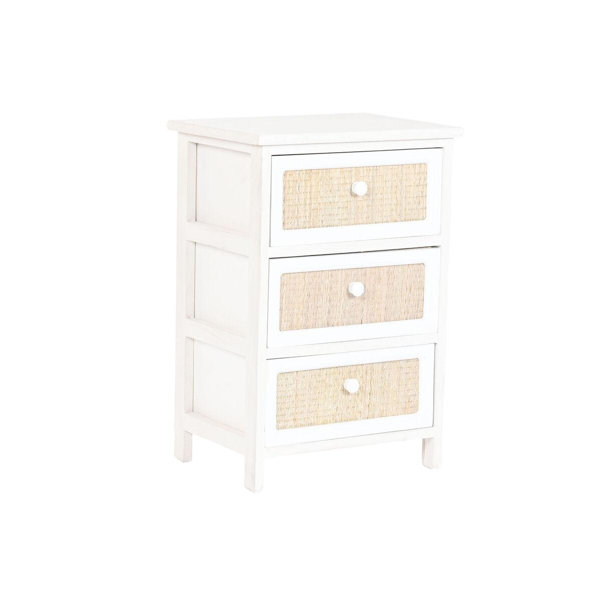 Cajonera Home ESPRIT Blanco Cottage Decapé 40 x 29 x 58 cm