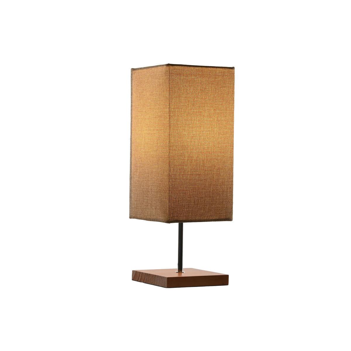 Lámpara de mesa Home ESPRIT Marrón Beige 50 W 220 V