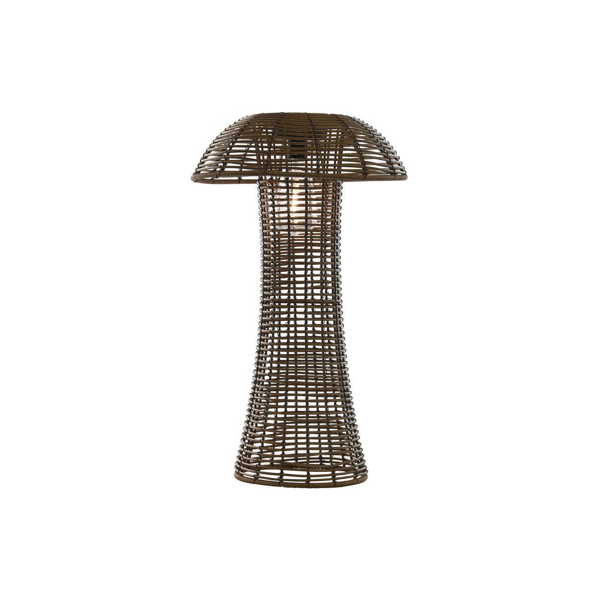 Lámpara solar Home ESPRIT Marrón 30 x 30 x 50 cm