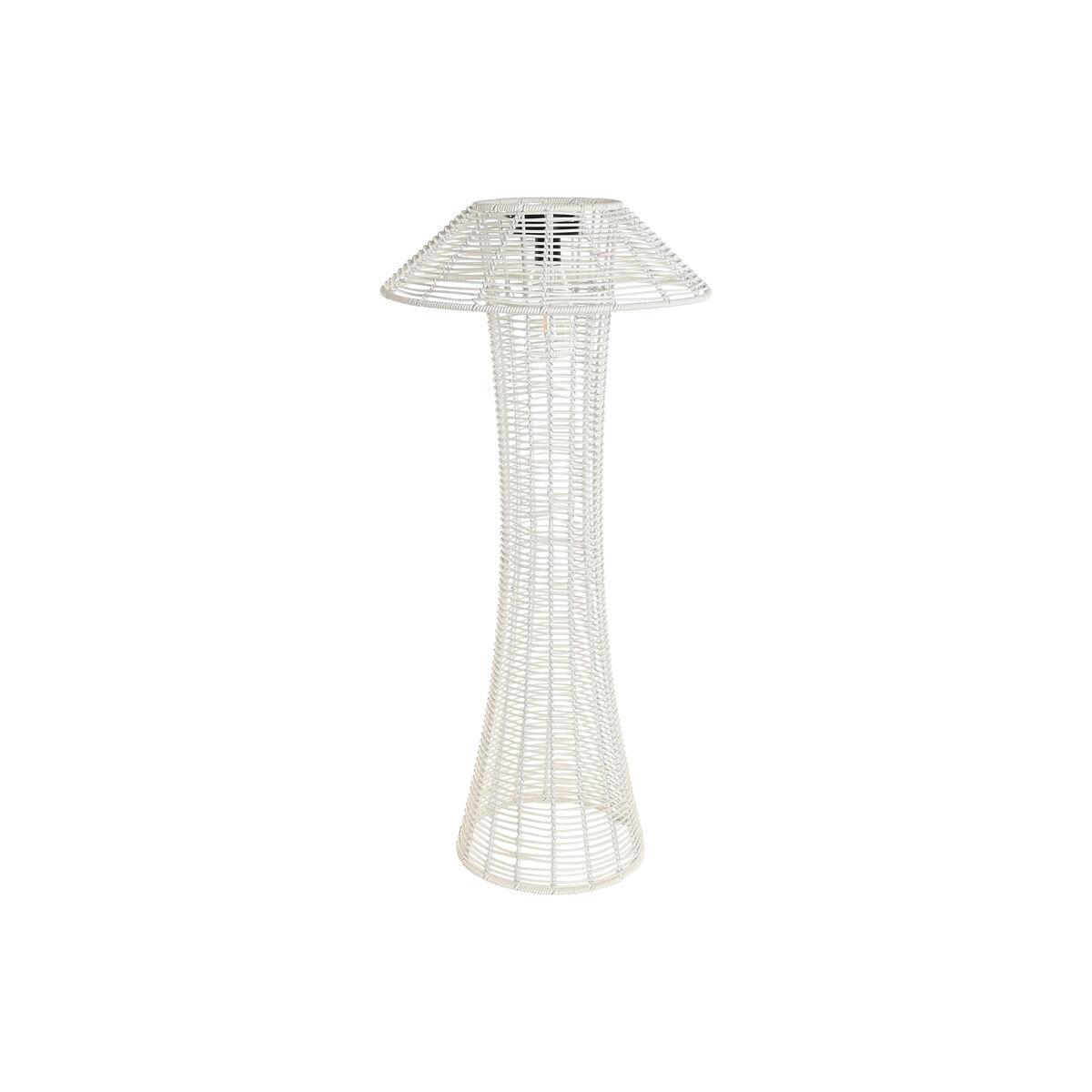 Lámpara solar Home ESPRIT Blanco 35 x 35 x 76 cm