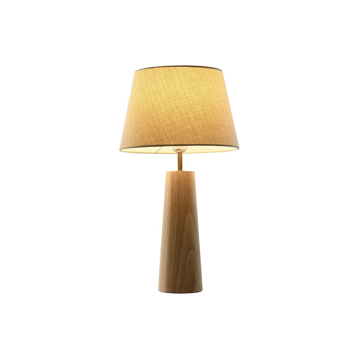 Lámpara de mesa Home ESPRIT Beige Natural 50 W 220 V