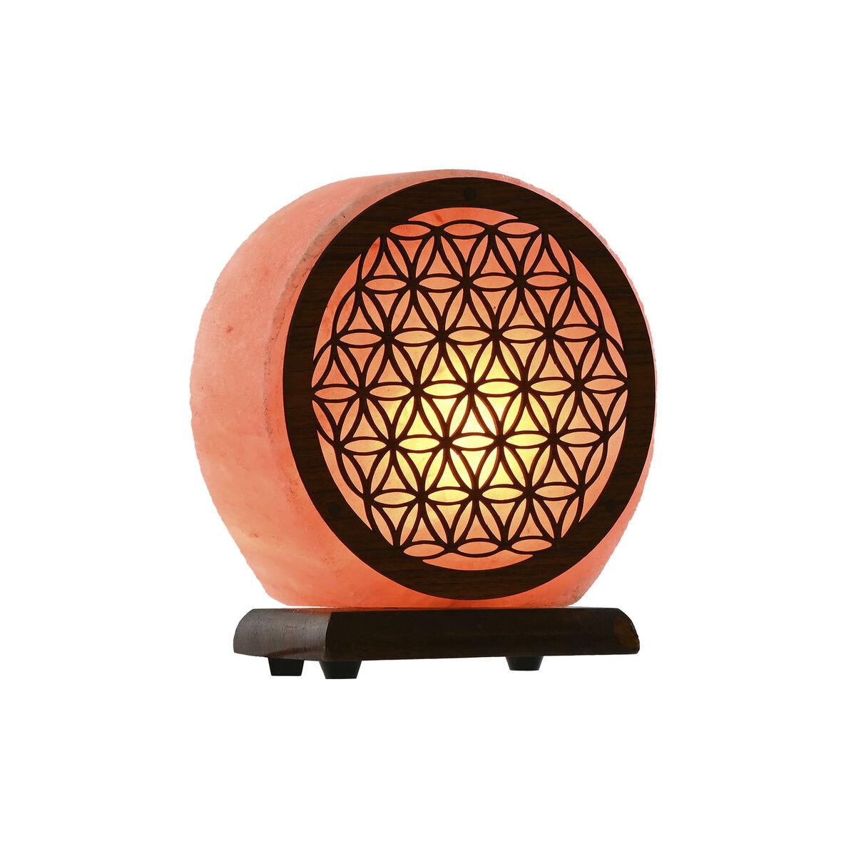 Lámpara de mesa Home ESPRIT Marrón Rosa 15 W 220 V