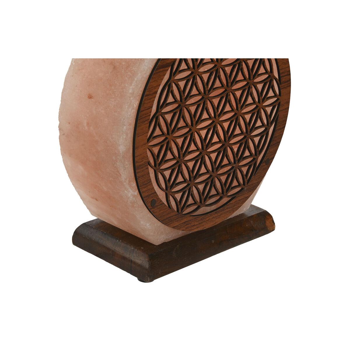 Lámpara de mesa Home ESPRIT Marrón Rosa 15 W 220 V