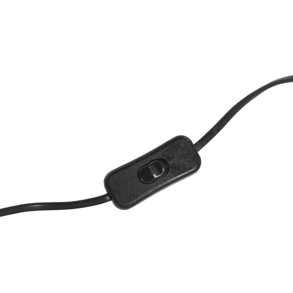 Lámpara de mesa Home ESPRIT Negro Gris 50 W 220 V