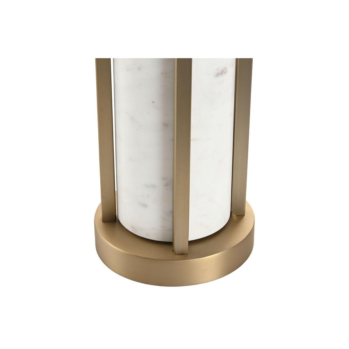 Lámpara de mesa Home ESPRIT Blanco Beige Dorado 50 W 220 V