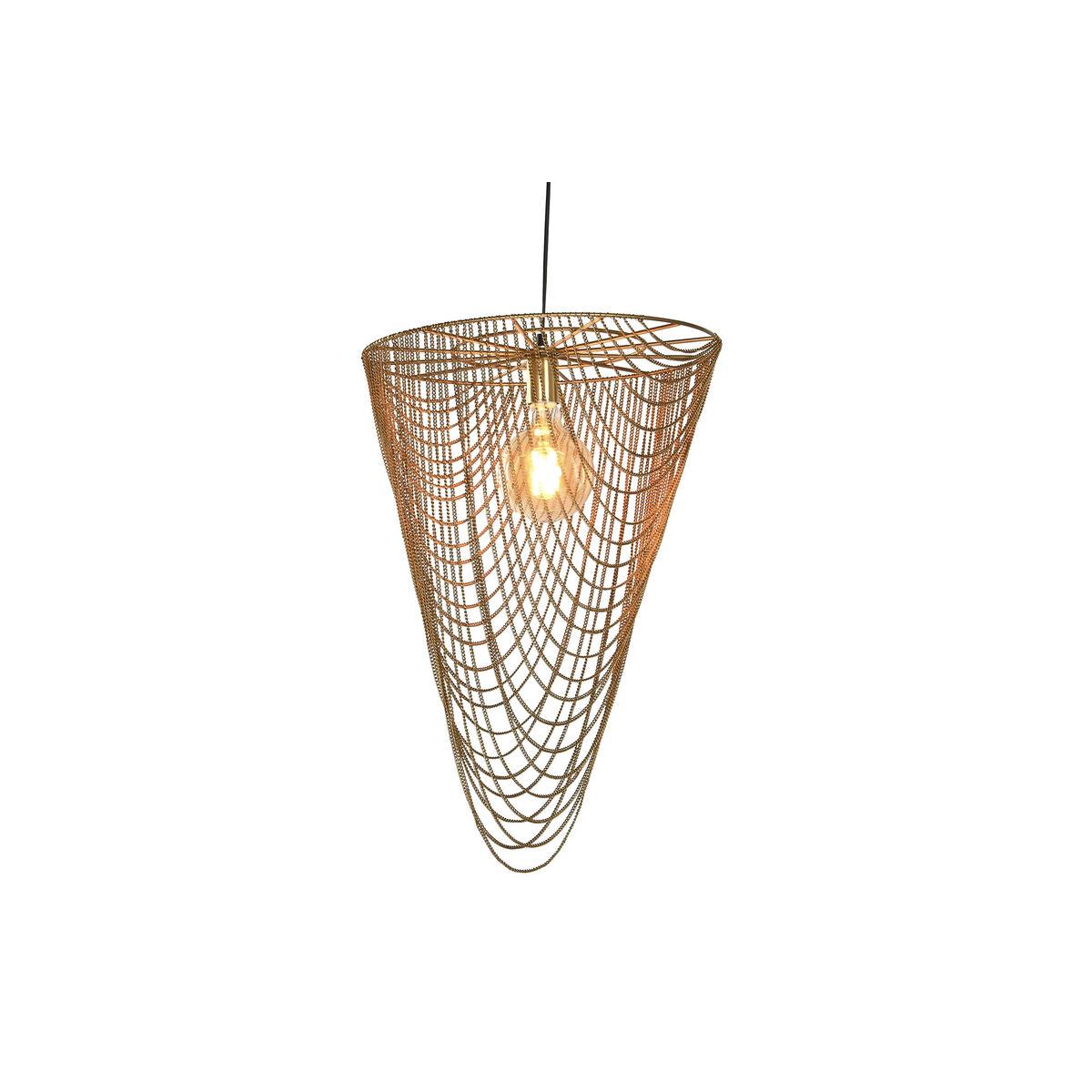 Lámpara de Techo Home ESPRIT Dorado Hierro 46 x 46 x 69 cm