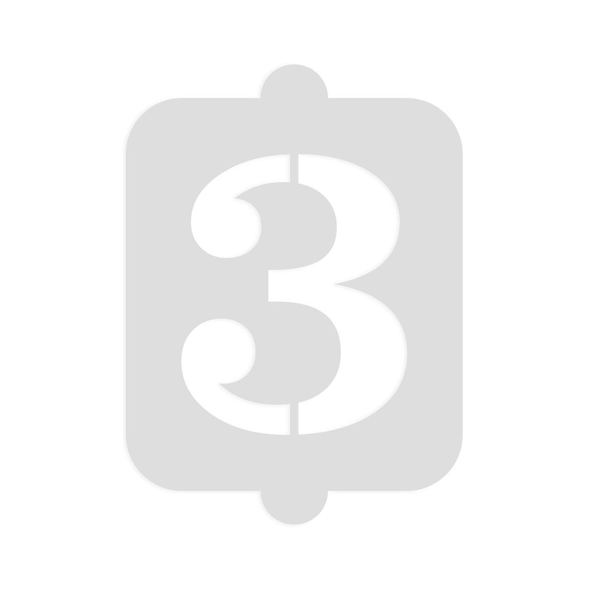 Plantilla para tartas Algon Número 3 (36 Unidades)
