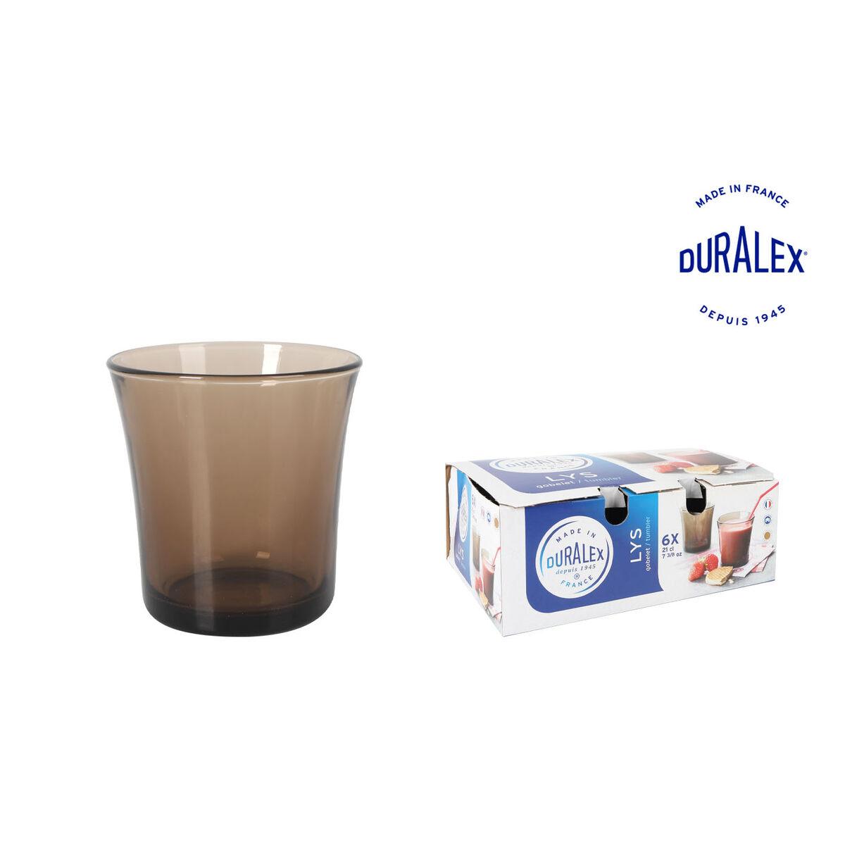 Vaso de agua Duralex Lys 210 ml 6 Piezas (12 Unidades)