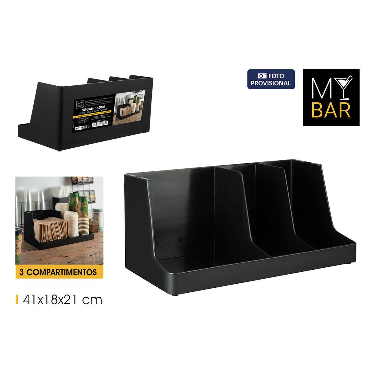 Soporte para Utensilios de Cocina My Bar 41 x 18 x 21 cm (6 Unidades)