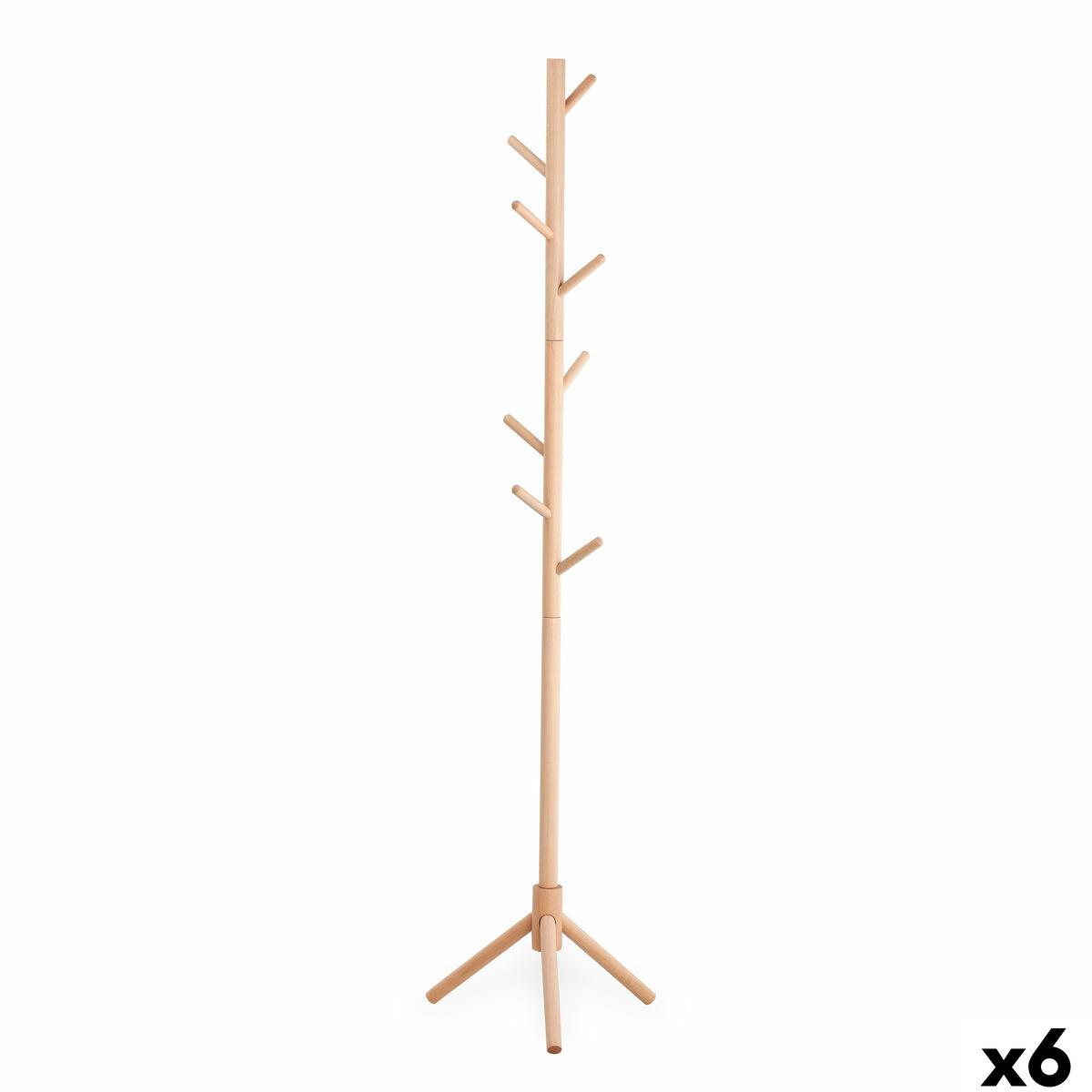 Perchero de Pie Confortime Madera 42 x 42 x 175 cm (6 Unidades)