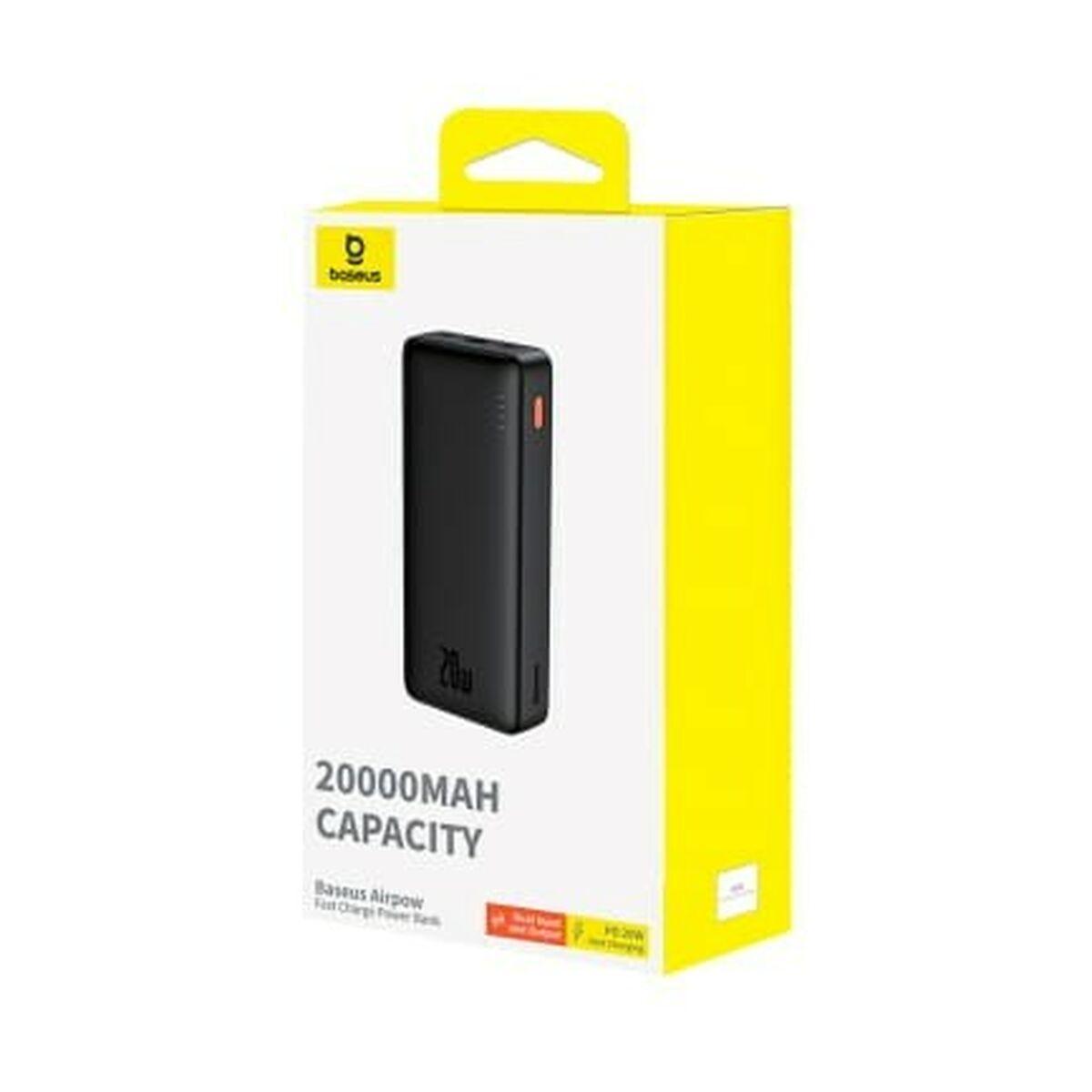 Powerbank Baseus P10022804113-00 Negro 20000 mAh