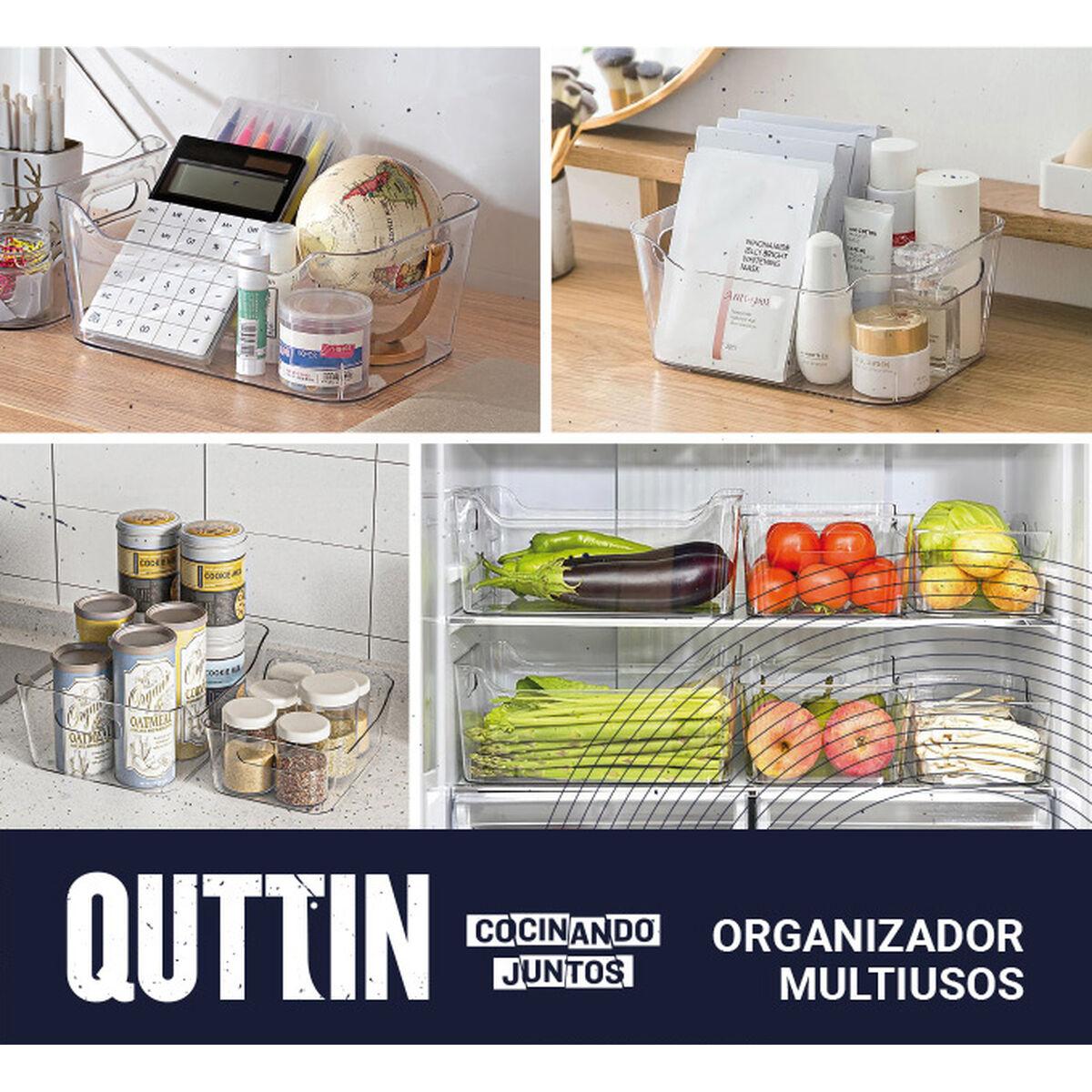 Caja de Almacenaje Quttin 19,5 x 13,7 x 8,3 cm (24 Unidades)