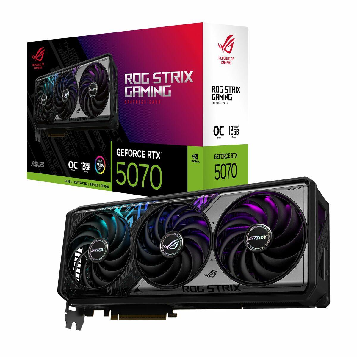 Tarjeta Gráfica Asus 90YV0M80-M0NA00 nvidia geforce rtx 5070 12 GB