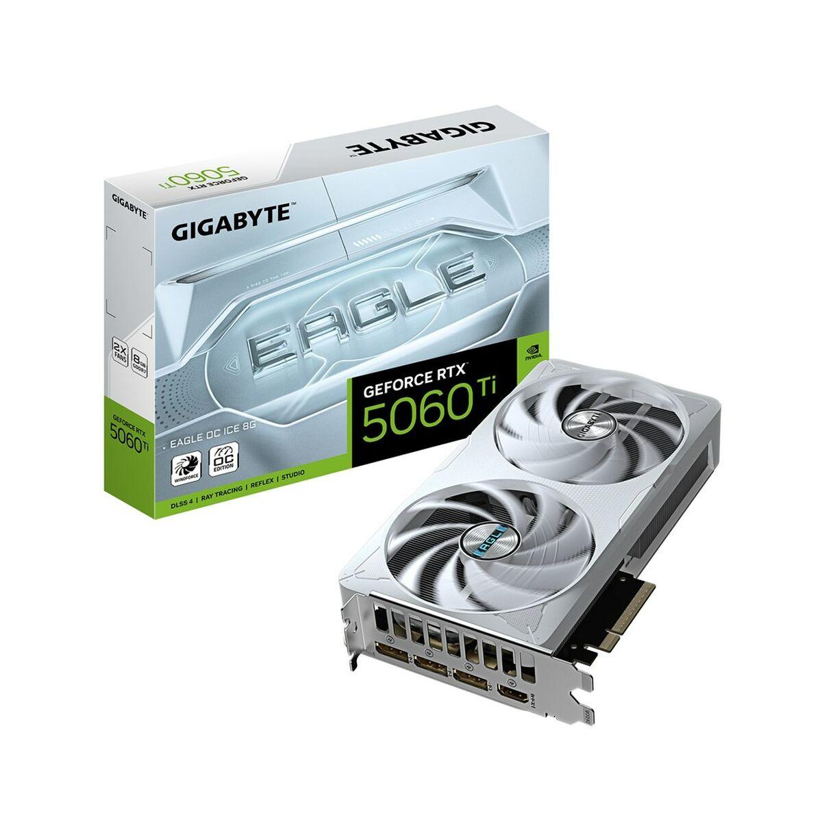 Tarjeta Gráfica Gigabyte GV-N506TEAGLEOC ICE-8GD geforce rtx 5060 ti 8 GB